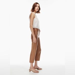 Wilfred Melina Cropped Pant in Constant Camel (Size 4)